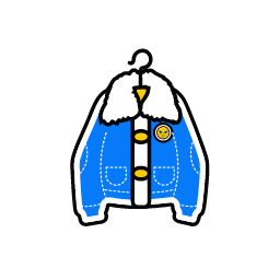 Jacket Icon, jacket,outerwear,casual wear