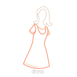 Long Dress Icon, dress,long dress