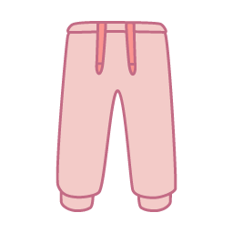 Pink Sports Pants Icon, sports pants,pink,activewear