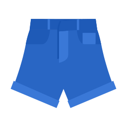 Denim Shorts Clothing Icon, denim shorts,shorts,summer wear