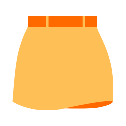 Mini Skirt Clothing Icon, mini skirt,skirt,women's clothing