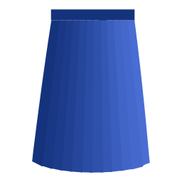 Pleated Skirt Clothing Icon, pleated skirt,skirt,women's clothing