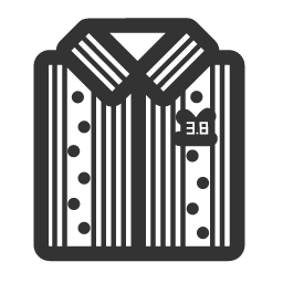 Gray Shirt Icon, shirt,clothing