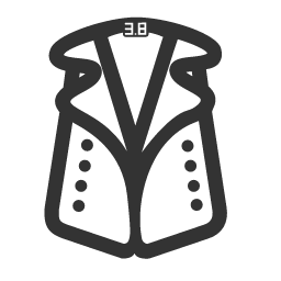 Gray Vest Icon, vest,clothing