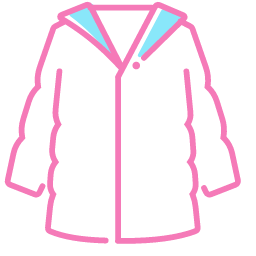 Down Jacket Icon, down jacket,warm