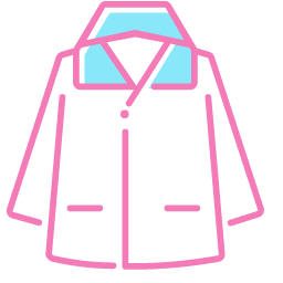Raincoat Icon, raincoat,weather