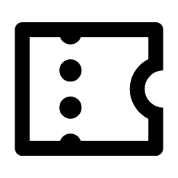 Coupon 3 Line Icon, coupon,discount
