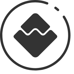 WAVES Waves Icon, Waves,WAVES,cryptocurrency