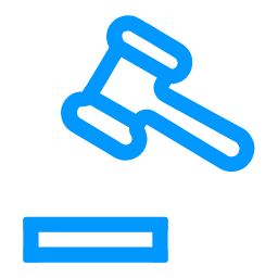 Law Justice Gavel Icon, law justice,gavel,law