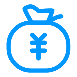 Social Economy Icon, social economy,money bag
