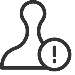 Administrative Penalty Icon, administrative,penalty,exclamation