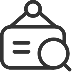 Credit Publicity Inquiry Icon, credit,publicity,inquiry