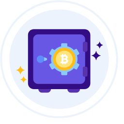 Bitcoin Storage Icon, Bitcoin storage,storage