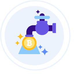 Coin Faucet Icon, coin faucet,faucet