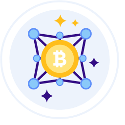 Decentralized 01 Icon, decentralized,concept
