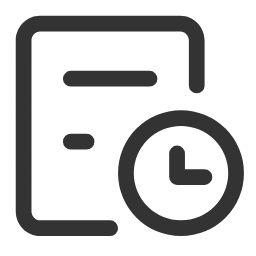 Schedule with Clock Icon, schedule,clock,time