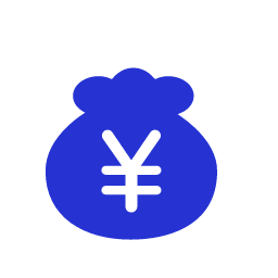 Loan Icon, loan,money bag,yen