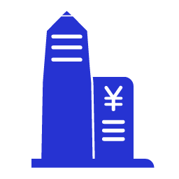 Ping An Bank Icon, bank,finance,yen