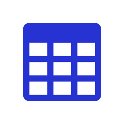 Tabulation Icon, tabulation,grid,table