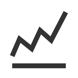 Line Chart Icon, line chart,graph