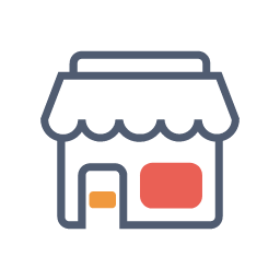 E - commerce Industry Icon, e - commerce,store