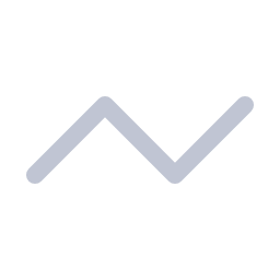 Basic Line Chart (Gray) Icon, line chart,gray,data