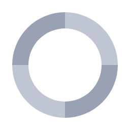 Donut Chart (Gray) Icon, donut chart,gray,ring