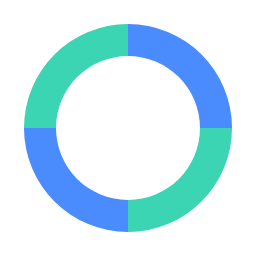 Donut Chart Icon, donut chart,ring,data