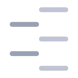 Positive - Negative Bar Chart (Gray) Icon, bar chart,gray,positive - negative