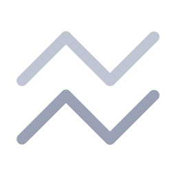 Stacked Line Chart (Gray) Icon, stacked line chart,gray,data