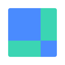Treemap Icon, treemap,rectangle,data
