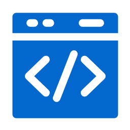Coding Window Filled Icon, coding,window,filled