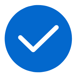 Success Checkmark Filled Icon, success,checkmark,filled