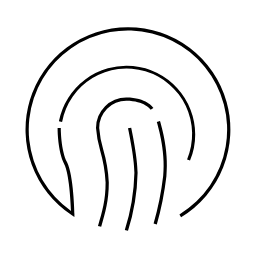 Fingerprint Icon, fingerprint,security,identification