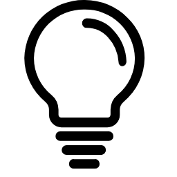 Research System Icon, research,system,lightbulb
