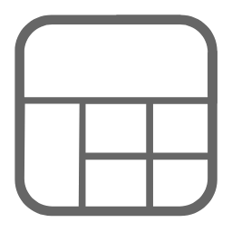 Cross Table 1 Icon, cross table,data,organization