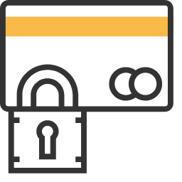 Credit Card Icon, credit card,lock,security