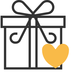 Gift Icon, gift,box,heart