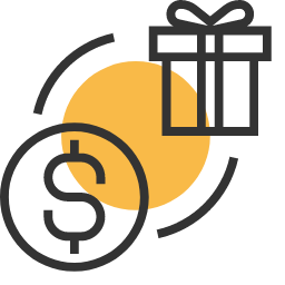 Transaction Icon, transaction,gift,dollar