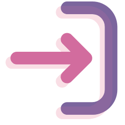 Right Arrow with Curve Icon, curved arrow,navigation