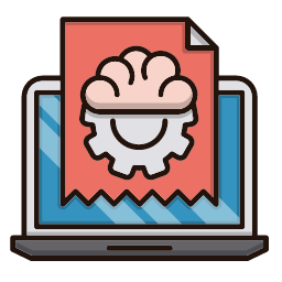 Application Icon, application,laptop,brain