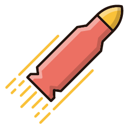 Bullet Icon, bullet,rocket,speed