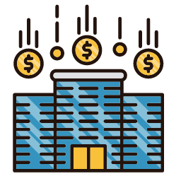 Company Flow Icon, company,cash flow,coins