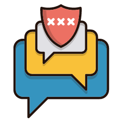 Conversation Security Icon, conversation,security,shield