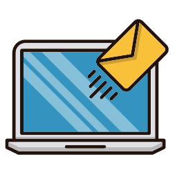 Email Marketing Icon, email,marketing,laptop