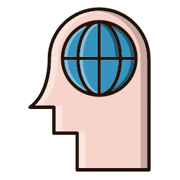 Global Ideas Icon, global,ideas,head