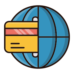 Global Transaction Icon, global,transaction,globe