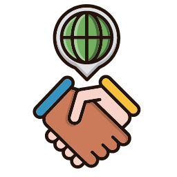 International Agreement Icon, international,agreement,globe