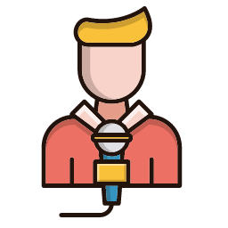 Journalist Icon, journalist,reporter