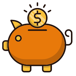 Piggy Bank Icon, piggy bank,savings,coin